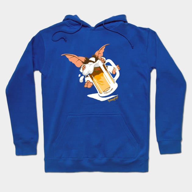 Don't get him wet! Hoodie by Namuginga